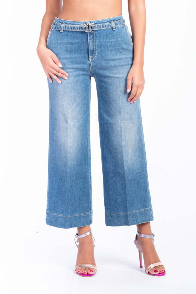 Donna Abbigliamento da Jeans da Jeans bootcut Denim di Denim mom jeans a vita alta neriDr Nora 